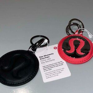 LOT OF 2 Lululemon Keychains – NEW WITH TAGS